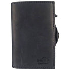 Portacarte safe magnetic royal con custodia in pelle nera - Sei♥G