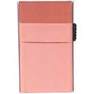 Sei G portacarte in alluminio rosa con tasca elastica - Sei♥G