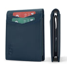 Portafoglio uomo slim blu portacarte RFID - Sei♥G